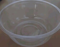特美居（temeiju）一次性餐碗食品级加厚塑料透明汤碗露营聚餐银耳冰粉凉糕小汤圆碗 500型不带盖* 50只 实拍图
