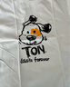 唐狮（TonLion）2025情侣圆领短袖T恤 女款/本白 S 实拍图