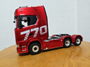 汇纳玩具大货车拖头斯堪尼亚770S卡车模型重卡半挂牵引rc遥控车合金礼物 【正版授权】斯堪尼亚770S拖头红 官方标配(1电池) 实拍图