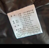 雪中飞鹅绒羽绒服男士短款脱卸帽加厚保暖休闲商务秋冬外套男装180 实拍图
