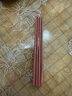 美厨（MAXCOOK）铁木筷子 天然家用无漆无蜡铁木筷子 家用防滑防烫实木原木筷子 铁木筷12双 含2双儿童筷MCK01475 实拍图