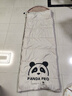 骆驼【熊猫联名款】户外露营睡袋便携保暖 1J32265426奶酪色1.6KG左边 实拍图