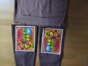 南极人口袋发热护膝保暖防寒膝盖关节炎老寒腿护腿套可放暖宝宝发热 【卡其色-带兜防滑款】+暖宝宝2片 XL 实拍图