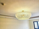 葵兴 客厅吊灯奶油风轻奢水晶灯现代简约大气餐厅卧室灯广东中山灯具 套餐9：三室两厅-三色 实拍图