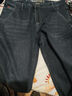 啄木鸟牛仔裤男春秋冬季新款宽松加绒休闲高端直筒裤男青年弹力长裤子男 蓝灰色 36 （建议175-190斤） 实拍图