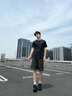 安踏冰肤系列男装运动短袖夏季新款透气吸汗紧身上衣速干t恤半袖官网 【速干透气热卖】基础黑-10 XL 180  (150-165斤) 实拍图