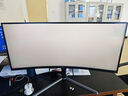 AOC 34英寸带鱼屏显示器电竞曲面准4K高刷HDR办公电脑屏幕21:9游戏宽屏升降旋转 套装【CU34G3X+AM500万向支架】 实拍图