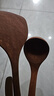 美厨（MAXCOOK）乌檀木炒铲 天然家用无漆无蜡乌檀锅铲 不粘加长柄木铲 铲勺3件套(经典款)MCCU2425 实拍图