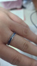 中国黄金蒹葭白露足银999情侣戒指对戒女纪念日求婚生日礼物送女朋友老婆 【999足银】蒹葭情侣对戒 实拍图