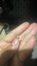 helas赫拉Akoya海水珍珠耳钉18K黄金耳环首饰女轻奢小灯泡耳饰生日礼物 18K金-黄金色耳针 3.5-4.0mm养耳洞（标准款 无托） 实拍图