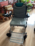 BURIRY电动轮椅老人全自动轻便可折叠旅行老年人专用智能代步车E100L/Y 超轻款丨6AH锂电 实拍图