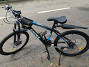凤凰（Phoenix）山地车自行车成人男款女12岁到18岁青少年学生变速越野土坡车单车 钢架【全轴承/超省力】辐条轮黑蓝 24寸24速【身高138-168cm】 实拍图