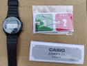 卡西欧（CASIO）手表男女经典复古学生儿童表F-91W-1DG 3DG 9DG/F-84W/F105电子表 F105W全屏夜光 【附加贴膜】 实拍图