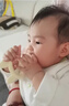 哈咔（haakaa）婴儿咬咬乐玩果蔬乐吃水果神器宝宝奶嘴辅食器咬咬袋研磨器 奶黄色 1个装 实拍图