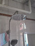 壹品印象304不锈钢顶喷增压大花洒喷头淋浴莲蓬头卫浴洗澡沐浴头 圆形304不锈钢顶喷 6寸顶喷【15cm 40个孔】 实拍图