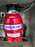 贝克巴斯（BECBAS）厨房垃圾处理器厨余粉碎机 智能自动关机可接洗碗机E40PLUS 实拍图
