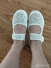 斯凯奇（Skechers）女鞋夏季蕾丝透气玛丽珍鞋通勤平底鞋休闲百搭浅口单鞋104345 实拍图