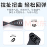 CangHua 适用华为手环6/6Pro表带NFC版可替换硅胶腕带huawei band6/6Pro荣耀手环6/7代运动手环配件 黑色 实拍图