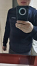 安踏加绒卫衣男冬季保暖圆领卫衣长袖套头衫针织运动休闲加厚上衣 实拍图