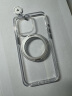 图拉斯支点壳O1s【销量霸榜丨相机按键全包】 适用苹果16promax手机壳iphone15pro磁吸14防摔透明磨砂薄 全透明 iPhone15ProMax 实拍图