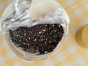 野三坡 黑白芝麻  即食粉烘焙免洗五谷杂粮 熟黑芝麻200g/瓶 实拍图