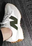 NEW BALANCENB327 官方休闲鞋男鞋女鞋情侣夏季舒适轻便百搭运动鞋复古绿 白色/灰白色 MS327ASN 36 (脚长22cm) 实拍图