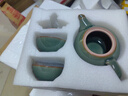 琦轩源茶具茶盘套装家用小套一壶二四杯陶瓷喝茶泡茶壶功夫茶杯 枕月长方茶盘+哥窑茶壶2杯 实拍图
