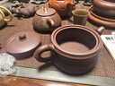 藏壶天下宜兴紫砂壶名家纯手工茶壶原矿紫泥扁竹节壶一壶两杯泡茶壶套装 紫泥款     245ml 实拍图