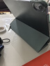 毕亚兹适用2025/24款M3芯片iPad Air7/6保护套 苹果平板电脑11英寸保护壳 三折支架硬后壳 PB507-暗夜绿 实拍图