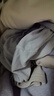 红豆居家（Hodohome）儿童秋衣秋裤男童A类莫代尔保暖内衣套装中大童棉毛衫111蓝165 实拍图