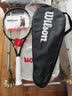 Wilson威尔胜小黑拍网球拍轻量舒适休闲拍ELITE COMP NY 2WR088110U2 实拍图
