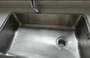 摩恩（MOEN）水槽 304不锈钢洗碗洗菜盆池 一体盆窄边槽抽拉龙头套装 实拍图