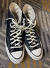 匡威（Converse）官方 宽版1970S经典帆布男女休闲运动鞋黑色162050C 常规鞋型/162050C 39 实拍图