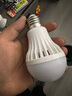 雷达感应LED灯过用楼道走廊车库PVC材质15-20W声光控灯泡 【声光控感应灯】 7W 实拍图