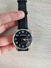 伯恩（BOARRNE）中考高考试专用机械手表男女初中学生高中生发条滑动指针纯机械表 2108升级进口芯-黑盘黑皮带-男表 实拍图