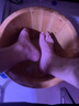 【父亲节礼物】木桶实木泡脚桶家用足浴桶木质过小腿保温洗脚桶 40圆边（无赠品） 实拍图