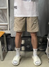 欧品臣拖鞋男夏季外穿防臭踩屎感浴室一字拖室内运动健身防滑透气沙滩鞋 象牙白 42-43 适合41-42脚穿 实拍图