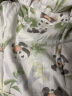 威尔贝鲁（WELLBER）婴儿睡袋1-3岁儿童前2后2竹棉纱布分腿睡衣宝宝春夏 花园小兔2XL 实拍图