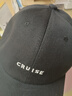 【款式超多】洋气帽网红ins英文字母刺绣鸭舌帽清新棒球日系简约 cruise  黑色  字母款 实拍图