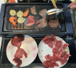 小熊（Bear）电烤炉 电烧烤炉家用烤肉锅电烤盘电烤炉烧烤烤串烤肉一体无浓烟 全机可拆洗5-7人Q21N1 实拍图