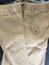 马登工装美式复古棉籽壳原色牛仔裤男秋季cleanfit宽松直筒休闲长裤子 米白色 【微喇/美式高街男裤】 2XL 实拍图