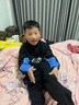 李宁童装儿童卫衣卫裤套装男女小大童宽松束脚运动套装140YWEV017-2 晒单实拍图
