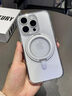 爵士驼【360°旋转支架】适用苹果15pro手机壳透明iphone15promax新款支点壳磨砂磁吸防摔全包商务简约男 【全透明】360°旋转支架|强磁吸附|赠膜 iPhone15 ProMax 实拍图