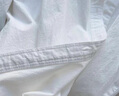 百搭纯棉衬衫翻领长袖宽松女装上衣休闲衬衣女夏衣服新款 白色 S 实拍图