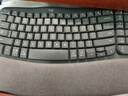 罗技（Logitech）Wave Keys人体工学键盘 无线蓝牙键盘办公平板ipad键盘Mac笔记本薄膜键盘 家用双模带掌托倾角支架 Wave Keys+Master3s【黑色套装】 实拍图