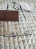 予君不同半框近视眼镜可配度数散光男款金丝防蓝光斯文超轻黑框眼睛框架女 黑枪框 0度防蓝光镜片【镜盒镜布】 实拍图