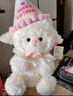 薇薇公主（weiweigongzhu）小羊玩偶公仔生日送女孩女友圣诞节礼物送女生毛绒玩具布娃娃 蛋糕羊 32cm送【星星发卡+礼袋+生日帽】送礼推荐 实拍图