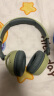 JBL JR310BT 头戴式无线蓝牙耳包耳机益智玩具沉浸式学习听音乐英语网课学生儿童耳机丰富色彩 深林绿 实拍图