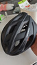 永久骑行头盔自行车头盔破风安全头盔一体成型户外运动骑行装备男女 多孔破风版-黑色【230g盒装】 均码【适合头围57-63cm】 实拍图