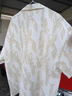 美式冰丝短袖衬衫男夏季薄潮牌潮流宽松半袖衣服日系男士衬衣外套 白色251 L 实拍图